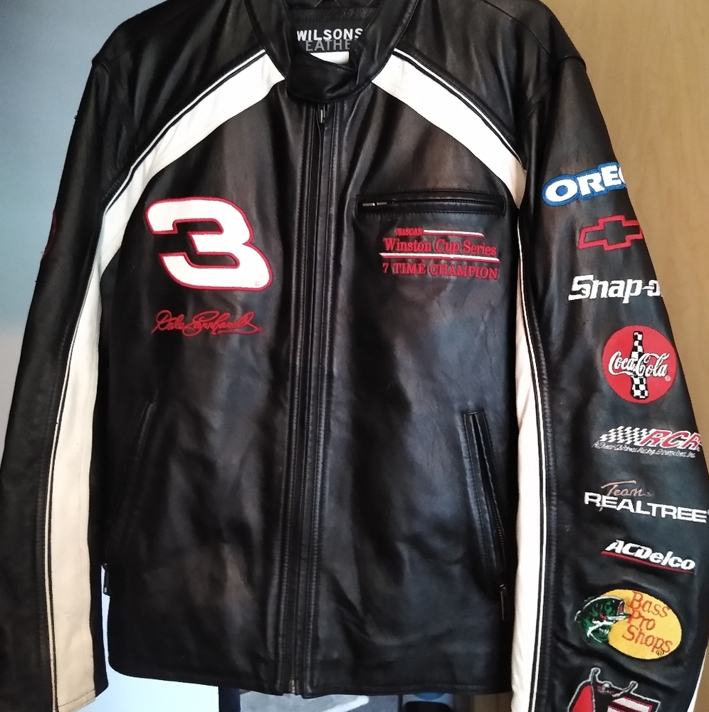 Dale Earnhardt Sr. Vintage leather jacket!